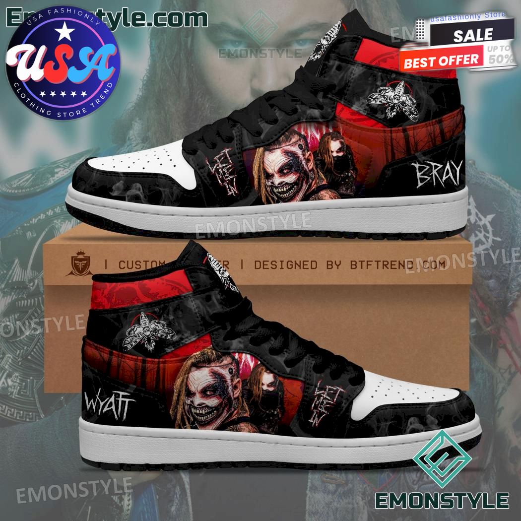 Bray Wyatt Air Jordan 1 High Sneaker - Usafashionly